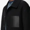 Giacca workwear in lana e cashmere