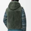 Gilet in shearling