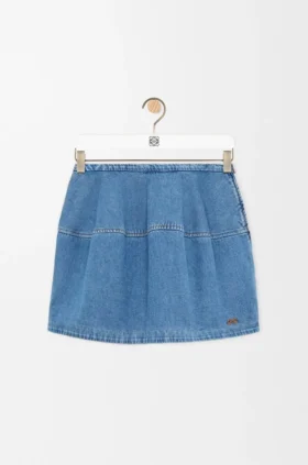 Gonna a palloncino in denim