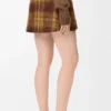 Gonna in misto mohair e lana