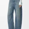 Jeans Anagram Barrel in denim