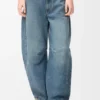 Jeans Barrel in denim