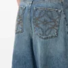Jeans Barrel in denim