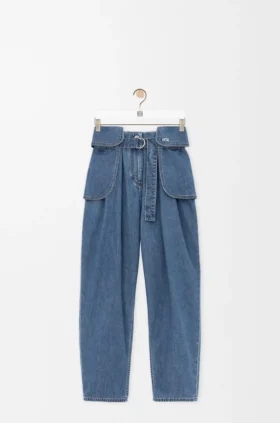 Jeans cargo in denim