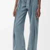 Jeans con cintura in denim