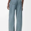 Jeans con cintura in denim