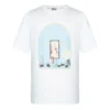 Loewe AW19 Painting a maniche corte da uomo, bianco H6299720Si