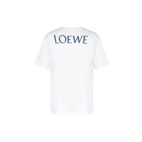 Loewe AW19 Painting a maniche corte da uomo, bianco H6299720Si