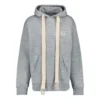 Loewe da uomo con cappuccio e maniche lunghe, ricamo Anagram, grigio H6109701Si