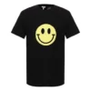 Loewe da uomo, giallo petto, faccina sorridente, maniche corte, nero H616341X87-1100