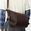 Loop Bucket in nabuk martellato