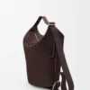 Loop Bucket in nabuk martellato
