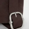 Loop Bucket in nabuk martellato