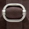 Loop Bucket in nabuk martellato