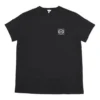 Maglietta da uomo Loewe Anagram Classic in cotone ricamato, girocollo e maniche corte, nera H6109230Cr-1100