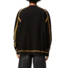 Maglietta da uomo Loewe in cotone, taglia grande, maniche lunghe, nera H526341X90-1119