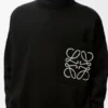 Maglione con tasca Anagram in misto cotone