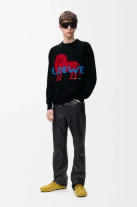Maglione in cotone e seta