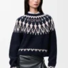 Maglione in misto lana