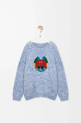 Maglione in misto lana e mohair