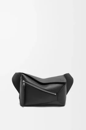 Marsupio Puzzle Edge piccolo in pelle di vitello classica