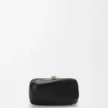 Minaudière intrecciata in pelle di agnello nappa