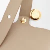 Mini borsa a secchiello Pebble in morbida pelle di vitello martellata
