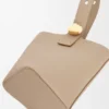 Mini borsa a secchiello Pebble in morbida pelle di vitello martellata