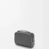 Mini borsa a tracolla per fotocamera in morbida pelle di vitello martellata