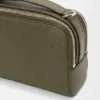 Mini borsa a tracolla per fotocamera in morbida pelle di vitello martellata