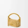 Mini borse in rafia melange