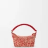 Mini borse in rafia melange