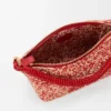 Mini borse in rafia melange