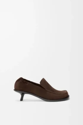 Mocassino Flex in pelle di vitello scamosciata