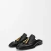 Mule mocassino Edge in pelle di vitello spazzolata