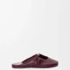 Mule morbide Pebble in pelle di agnello nappa