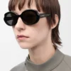 Occhiali da sole mini ovali slim