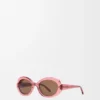 Occhiali da sole mini ovali slim