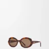 Occhiali da sole mini ovali slim