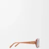 Occhiali da sole mini ovali slim