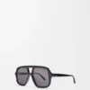 Occhiali da sole slim stile aviatore