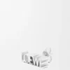 Orecchino singolo Loewe Graphic in argento sterling