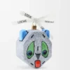 Pallina Futurist cat in vetro soffiato