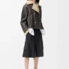 Pantaloncini cargo in lana