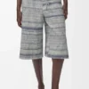 Pantaloncini con coulisse in denim