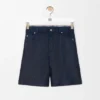 Pantaloncini in pelle di agnello nappa