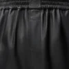 Pantaloncini in pelle di agnello nappa
