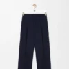 Pantaloni a gamba larga in cotone