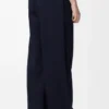 Pantaloni a gamba larga in cotone