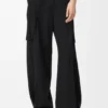 Pantaloni cargo in lana